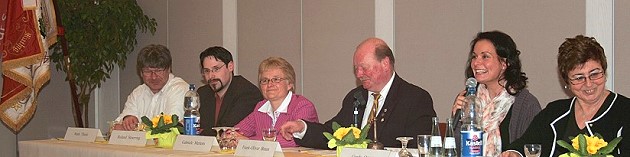 Der neugew&auml;hlte Vorstand